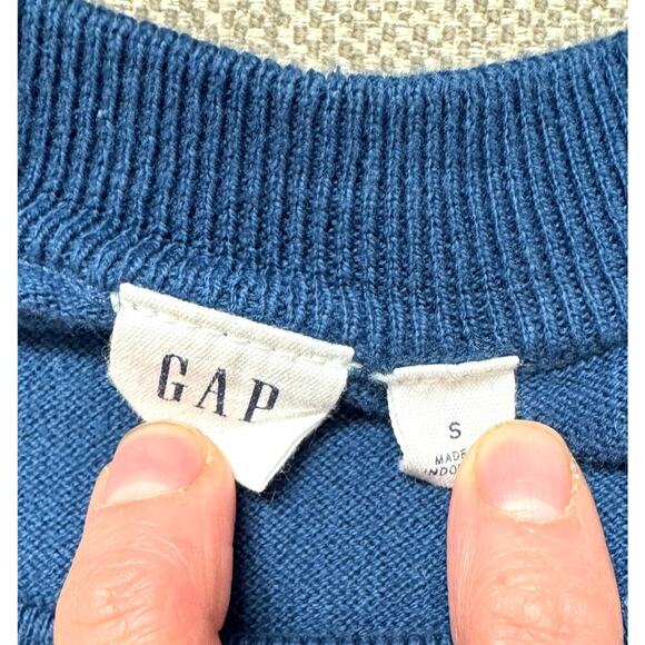 GAP MERCI Raglan Crewneck Pullover Sweater Size S (preppy minmalist) - Picture 5 of 5